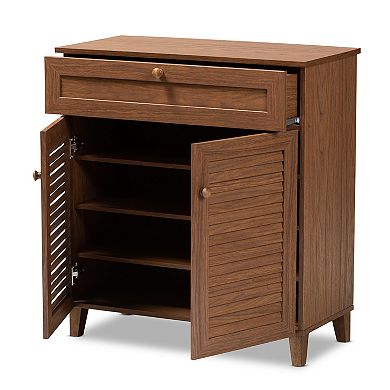 Baxton Studio Coolidge Shoe Cabinet