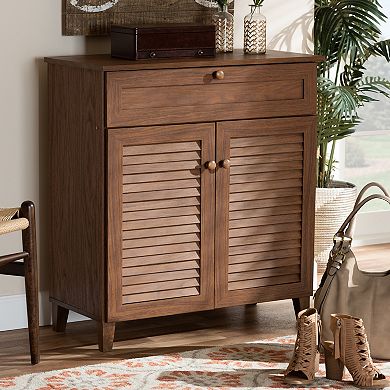 Baxton Studio Coolidge Shoe Cabinet