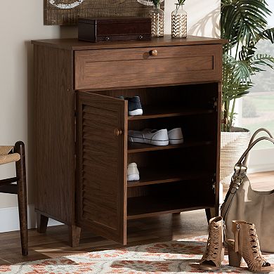 Baxton Studio Coolidge Shoe Cabinet