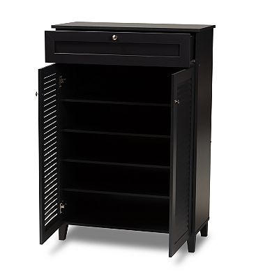 Baxton Studio Coolidge Shoe Cabinet