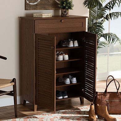 Baxton Studio Coolidge Shoe Cabinet