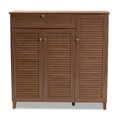 Baxton Studio Coolidge Shoe Cabinet