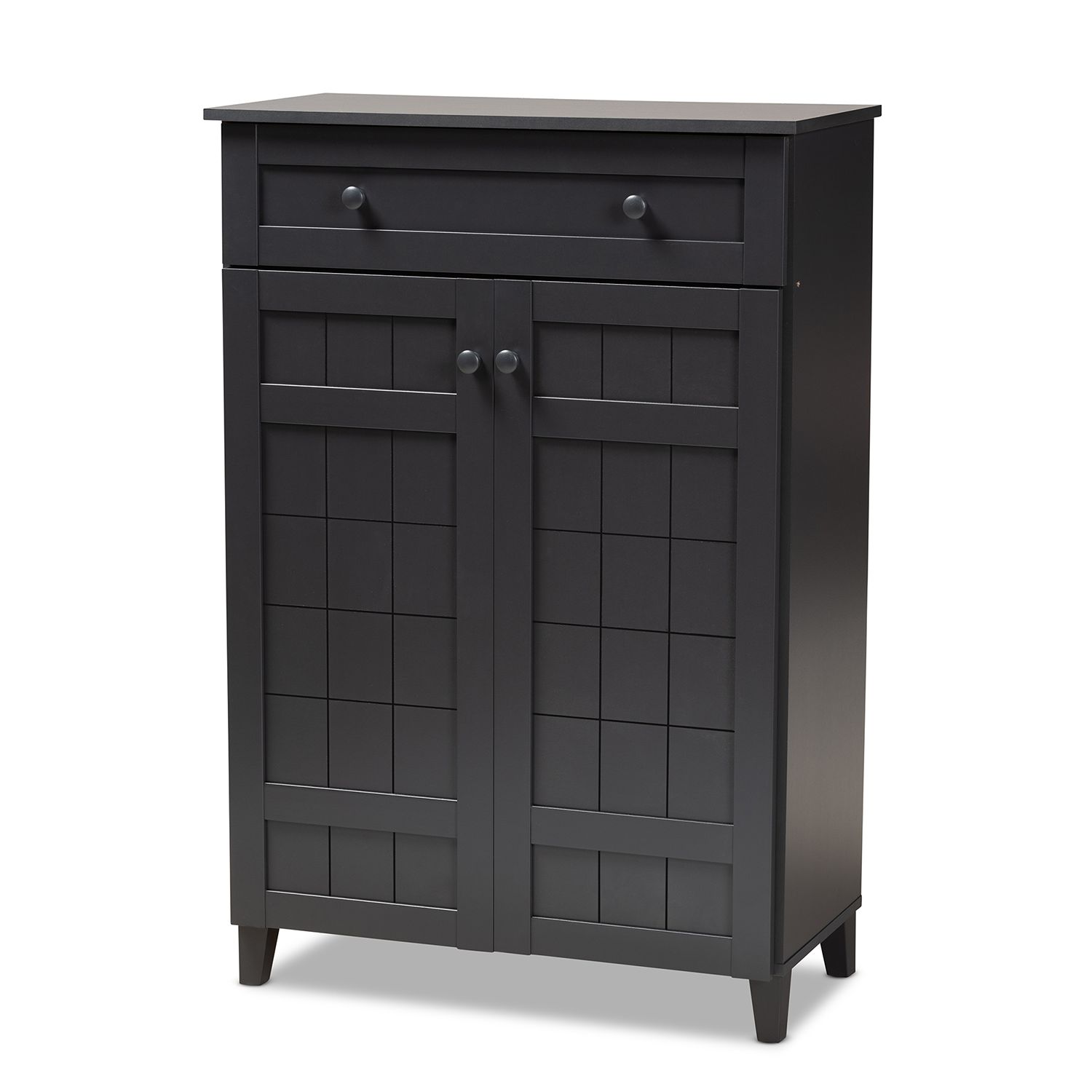 Baxton Studio Glidden Shoe Cabinet   3793690