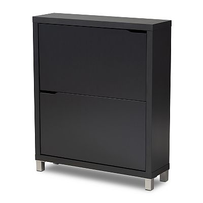 Baxton Studio Simms Shoe Cabinet