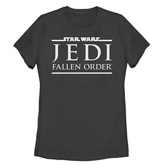 Juniors' Disney's Star Wars Jedi Fallen Order Logo Tee Shirt