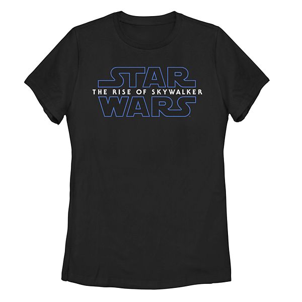 Juniors' Star Episode 9: The Skywalker Logo Tee Shirt