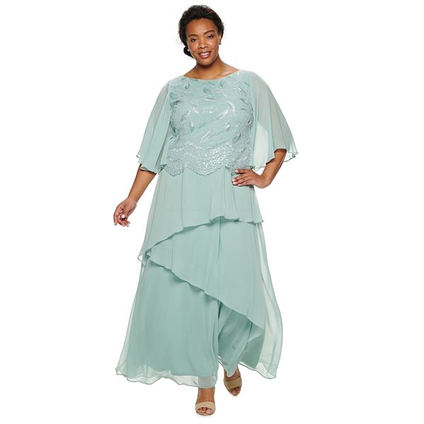 Le bos plus size cheap mother of the bride dresses