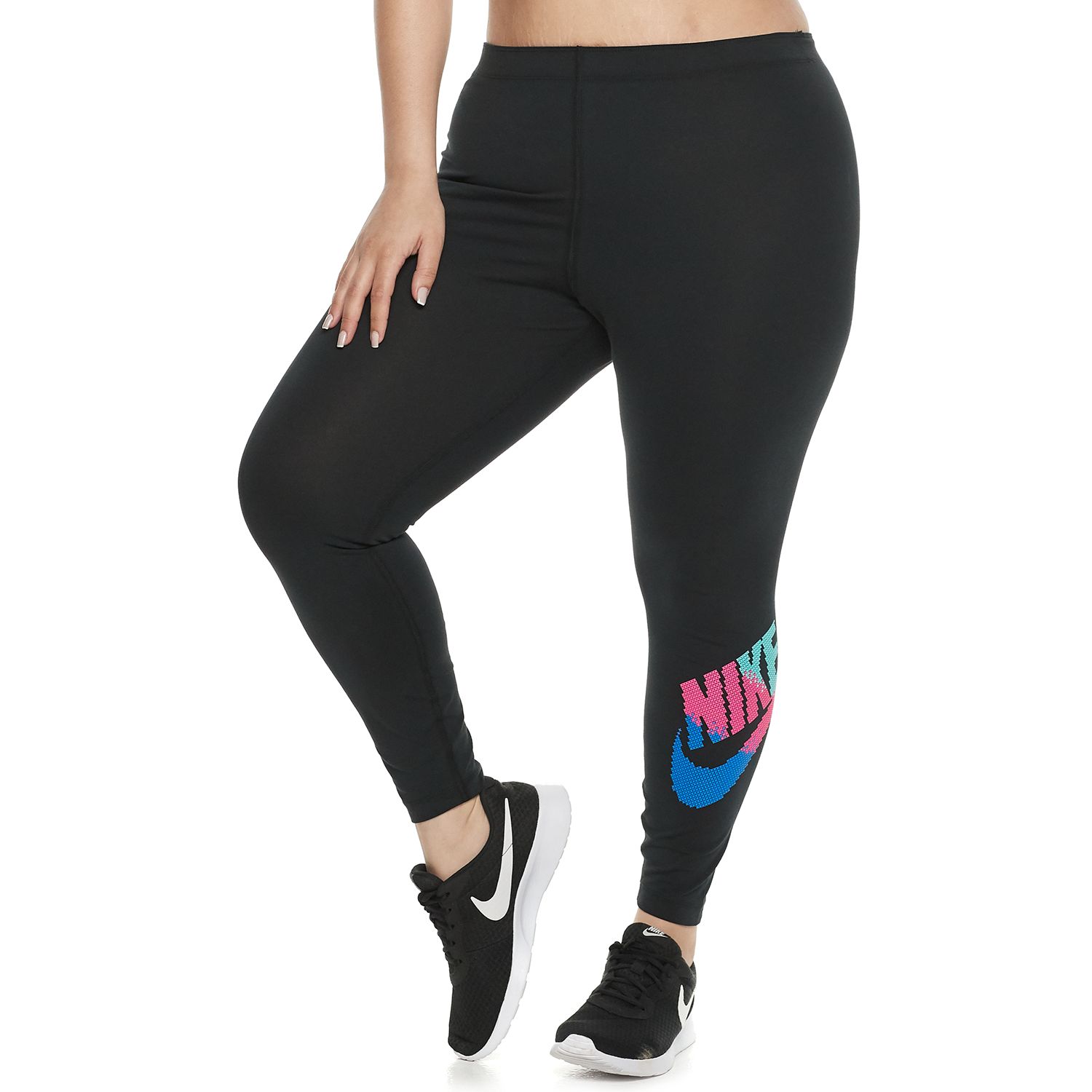 cheap plus size nike leggings