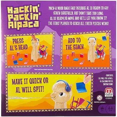 Mattel Hackin' Packin' Alpaca