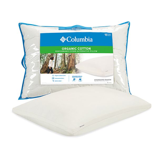 Columbia Organic Cotton Performance Down Alternative Pillow