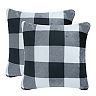 The Big One Printed Plush 2-pack Throw Pillow Set
