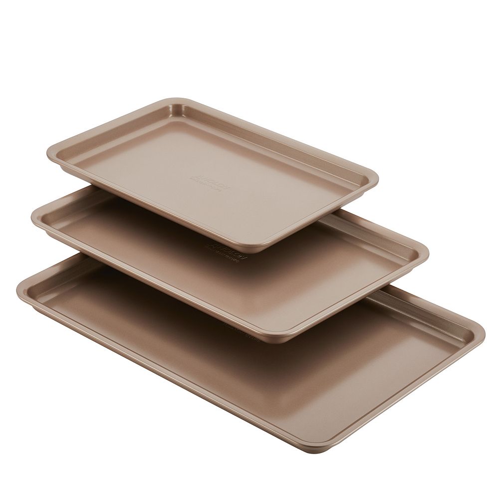 Anolon Advanced Nonstick Bakeware 3-Piece Cookie Pan Set