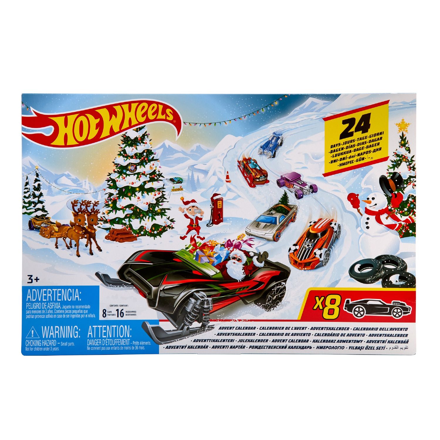 hot wheels calendar