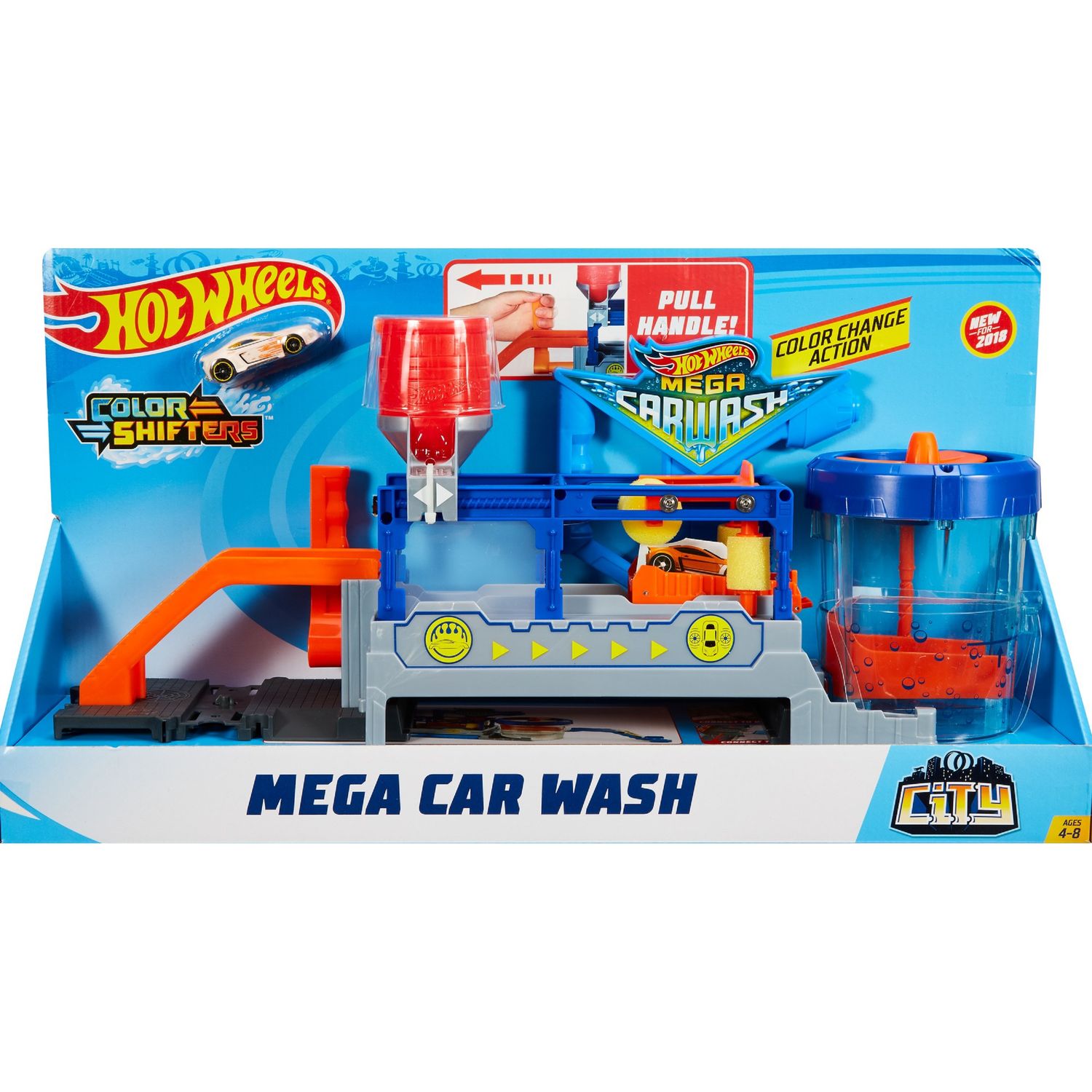 hot wheels cars set with tracks