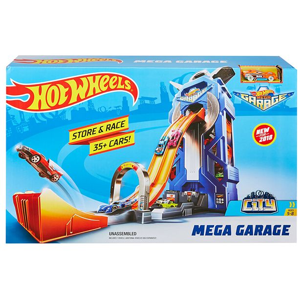Mattel Hot Wheels Mega Garage Play Set