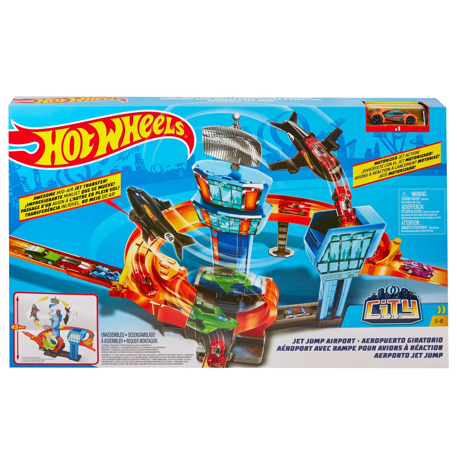 hot wheels airplane set