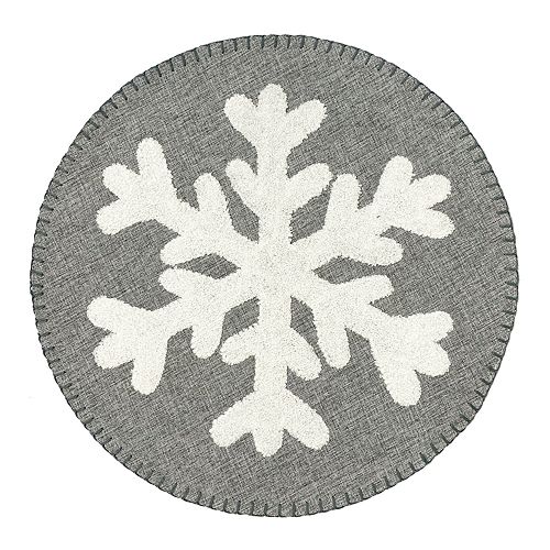 St. Nicholas Square® Round Snowflake Placemat
