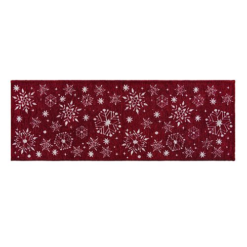 St. Nicholas Square® Cozy Snowflake Table Runner 36"