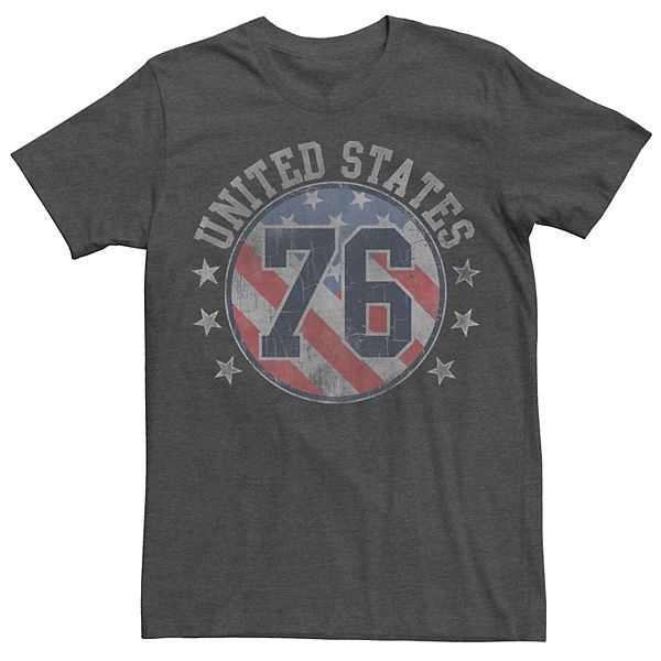 Men's United States 76 Vintage Logo Graphic Tee