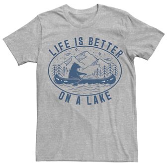 Men's Life Is Better On A Lake Graphic Tee