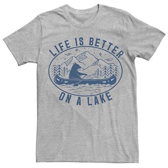 Men's Life Is Better On A Lake Graphic Tee