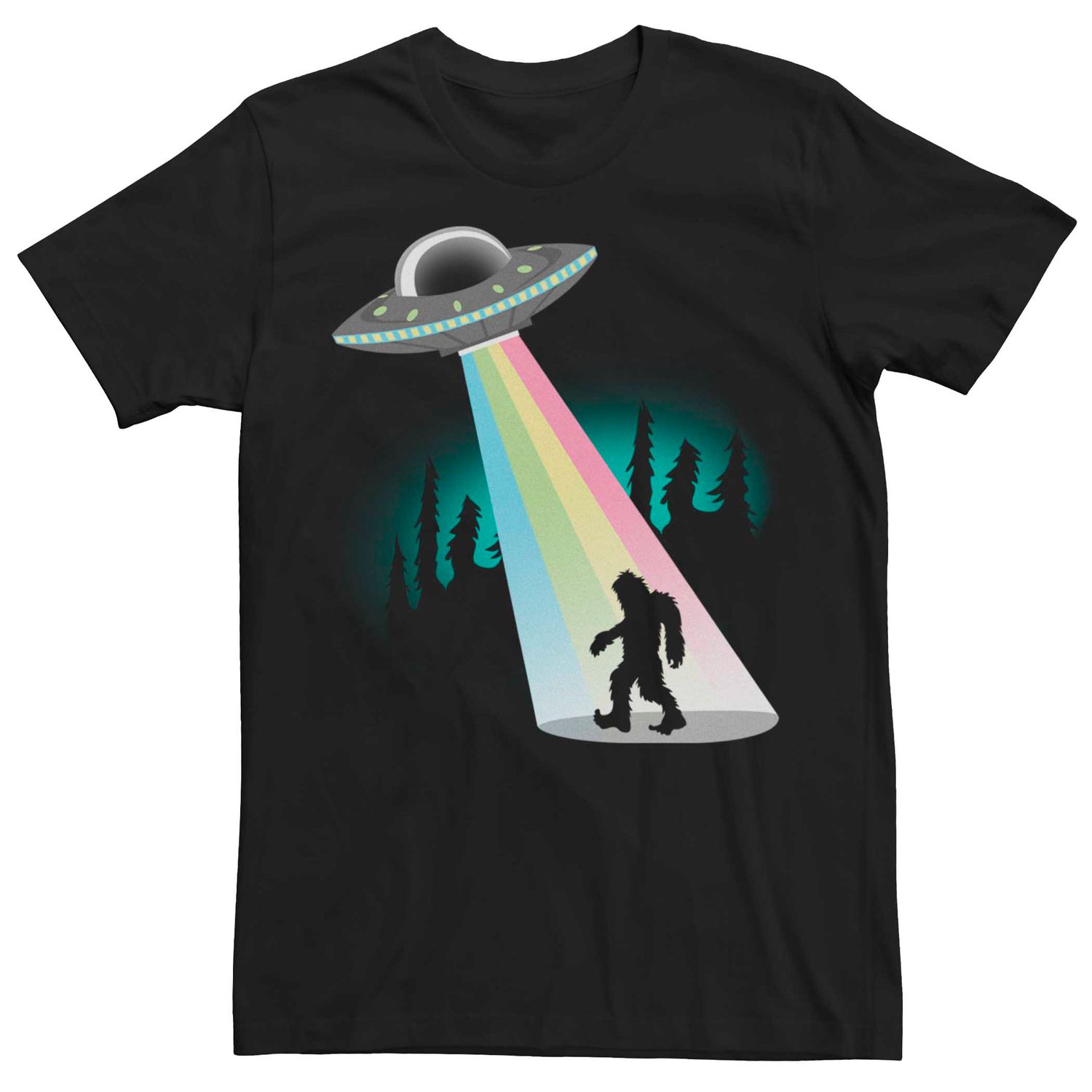 bigfoot alien shirt