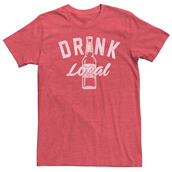 Men's Drink Local Beer Graphic Tee