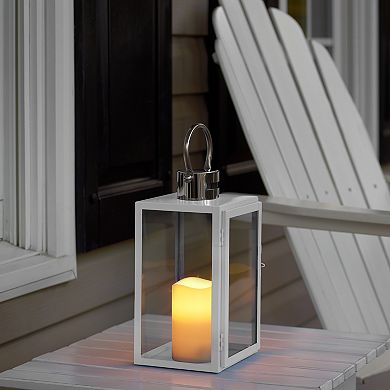 Smart Living Nemo White LED Candle Lantern 