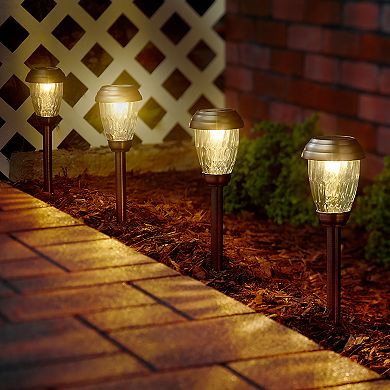 Smart Living Charleston Solar Pathway Lights 6-Piece Set