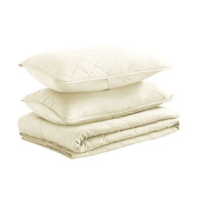 Ultra Soft Diamond Stitch Quilt Set