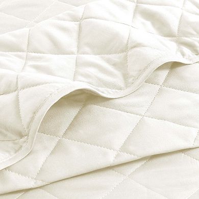 Ultra Soft Diamond Stitch Quilt Set