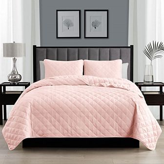 Swift Home Diamond Stitch Quilt Set