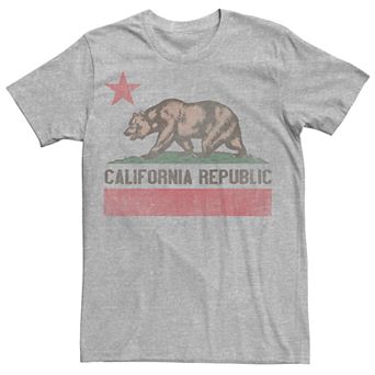 Men's California Republic Bear Vintage Graphic Tee