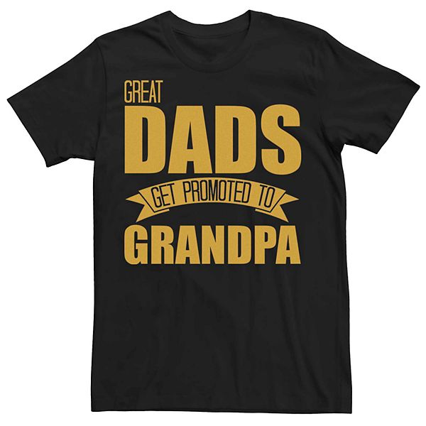 Men's Dad Promotion Graphic Tee