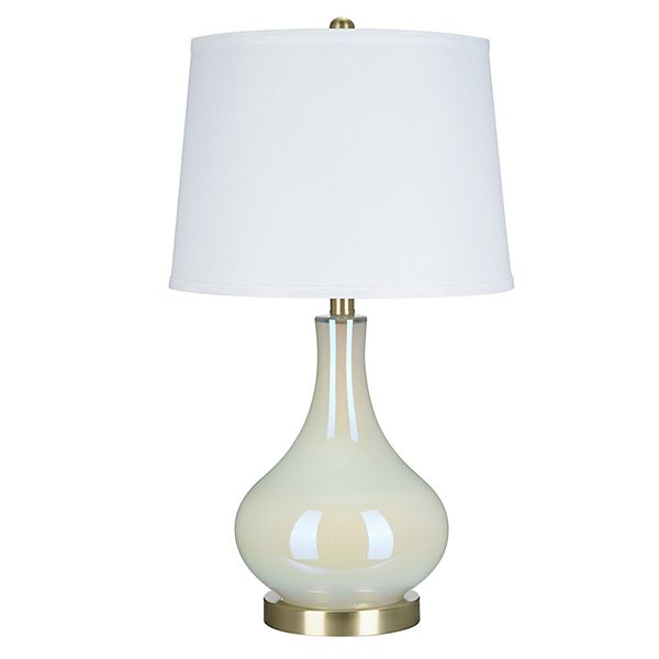 Catalina Lighting White Iridescent, Catalina Touch Table Lamps