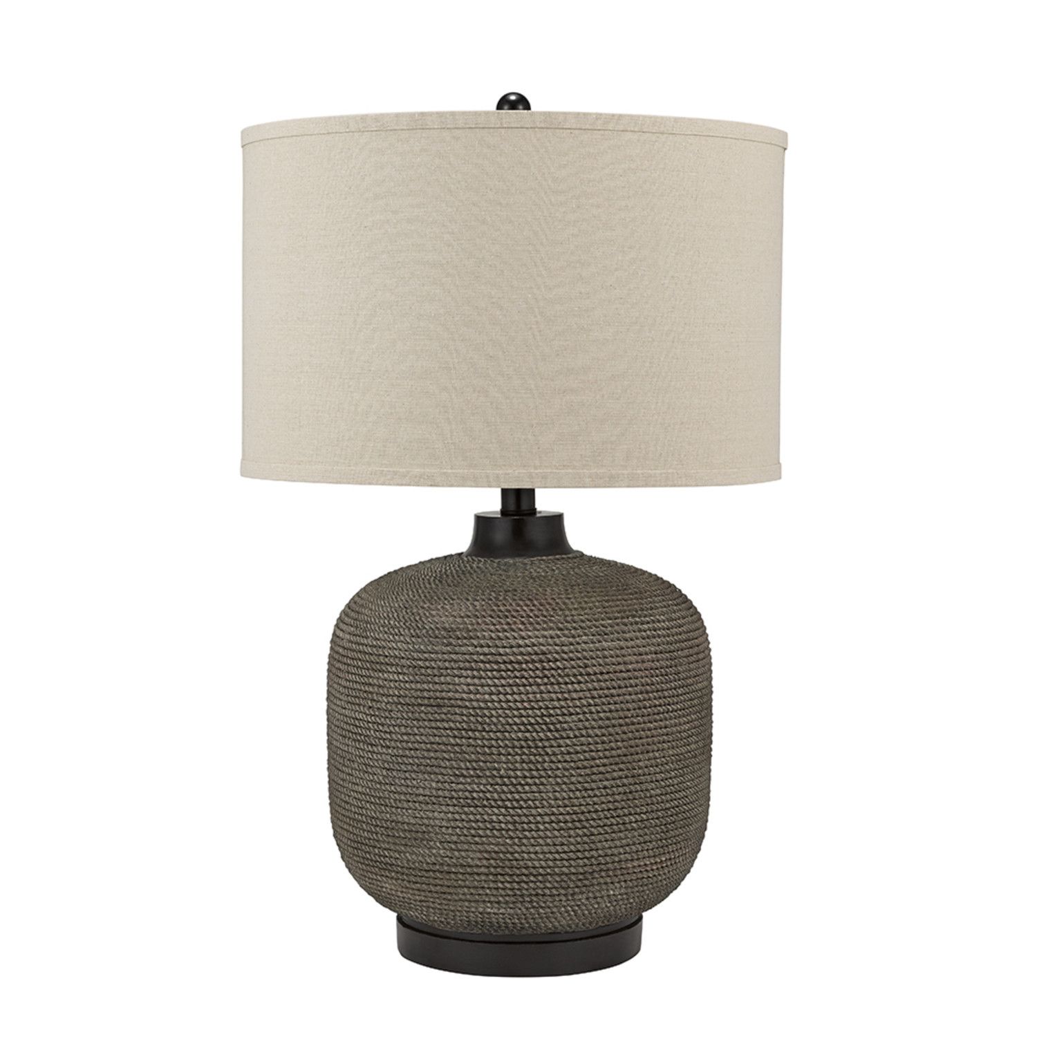 rope table lamp