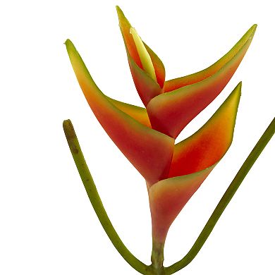 nearly natural 14 In. Mini Heliconia Artificial Flower (Set of 6)