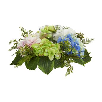 nearly natural Hydrangea Artificial Candelabrum