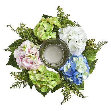 nearly natural Hydrangea Artificial Candelabrum