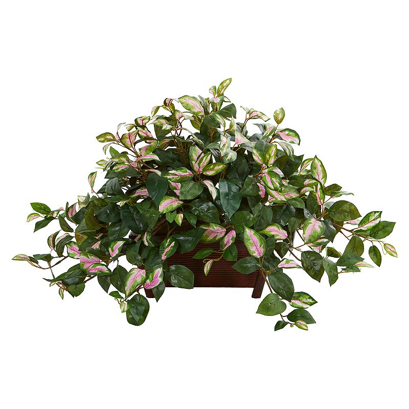 nearly natural Hoya Artificial Plant in Decorative Planter, Green