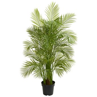 nearly natural 5.5 Ft. Areca Palm Artificial Tree