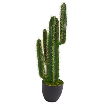 nearly natural 3 Ft. Cactus Artificial Plant