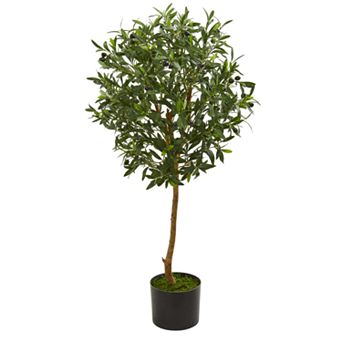 nearly natural 3.5 Ft. Round Olive Artificial Tree