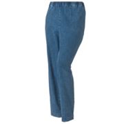 Plus Size Croft & Barrow® Pull-On Tapered-Leg Jeans