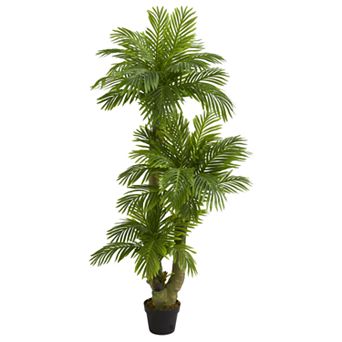 nearly natural 5 Ft. Triple Phoenix Palm Artificial Tree