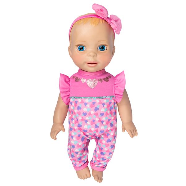 Luvabella 6047317 Newborn Interactive Baby Doll with Real Blonde Hair 