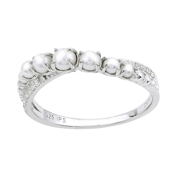 Kohls clearance pearl ring