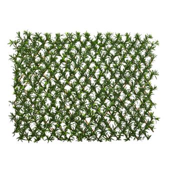 nearly natural Expandable Podocarpus Fence UV Resistant & Waterproof