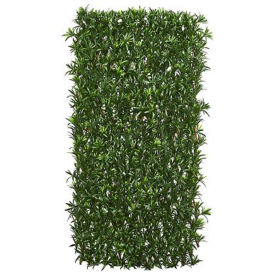 nearly natural Expandable Podocarpus Fence UV Resistant & Waterproof