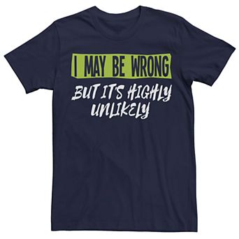 Men's Unlikely Wrong Tee
